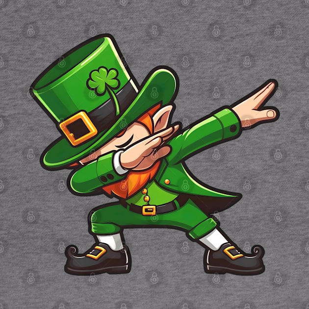 Dabbing Leprechaun by Etopix